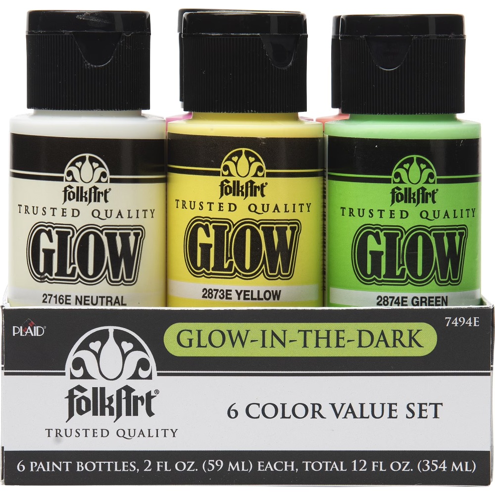 Art Craft Night - Glow in the Dark Acrylic Paint