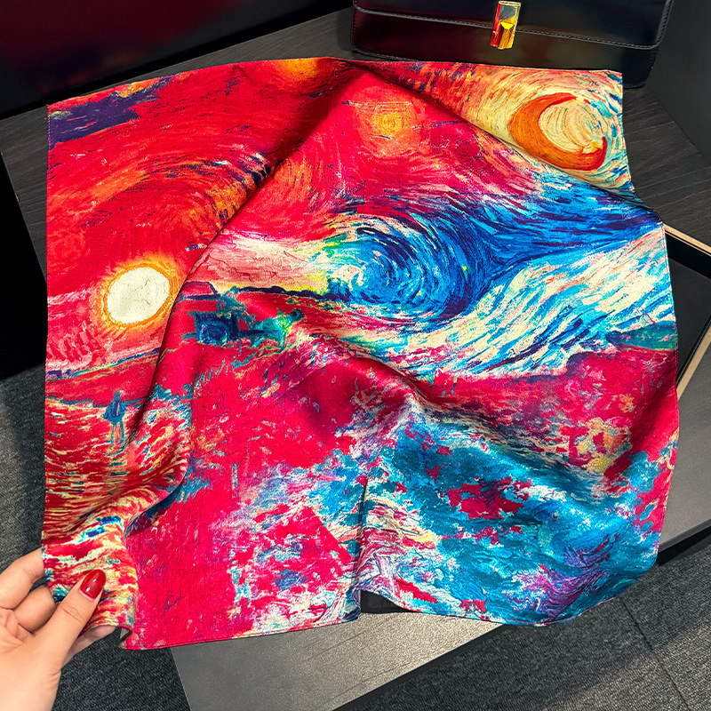 100% Real Silk Scarf Luxury Ke - đánh giá và giá Silk Painting Dye