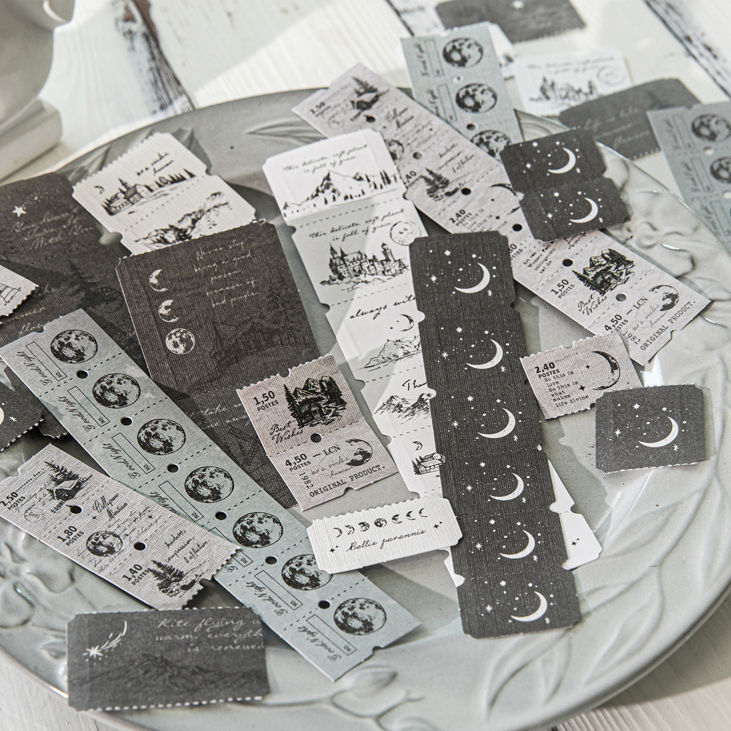 10pcs Retro Label Strip Sticke - đánh giá và giá Art Craft 3 Year Old