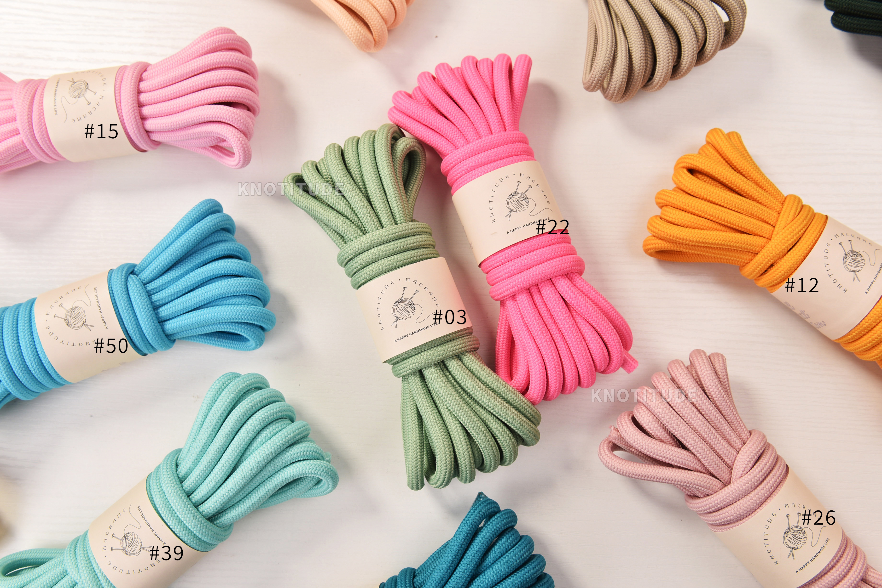 Polyester Braid Cord 5meters P - đánh giá và giá Macrame Cord Cotton