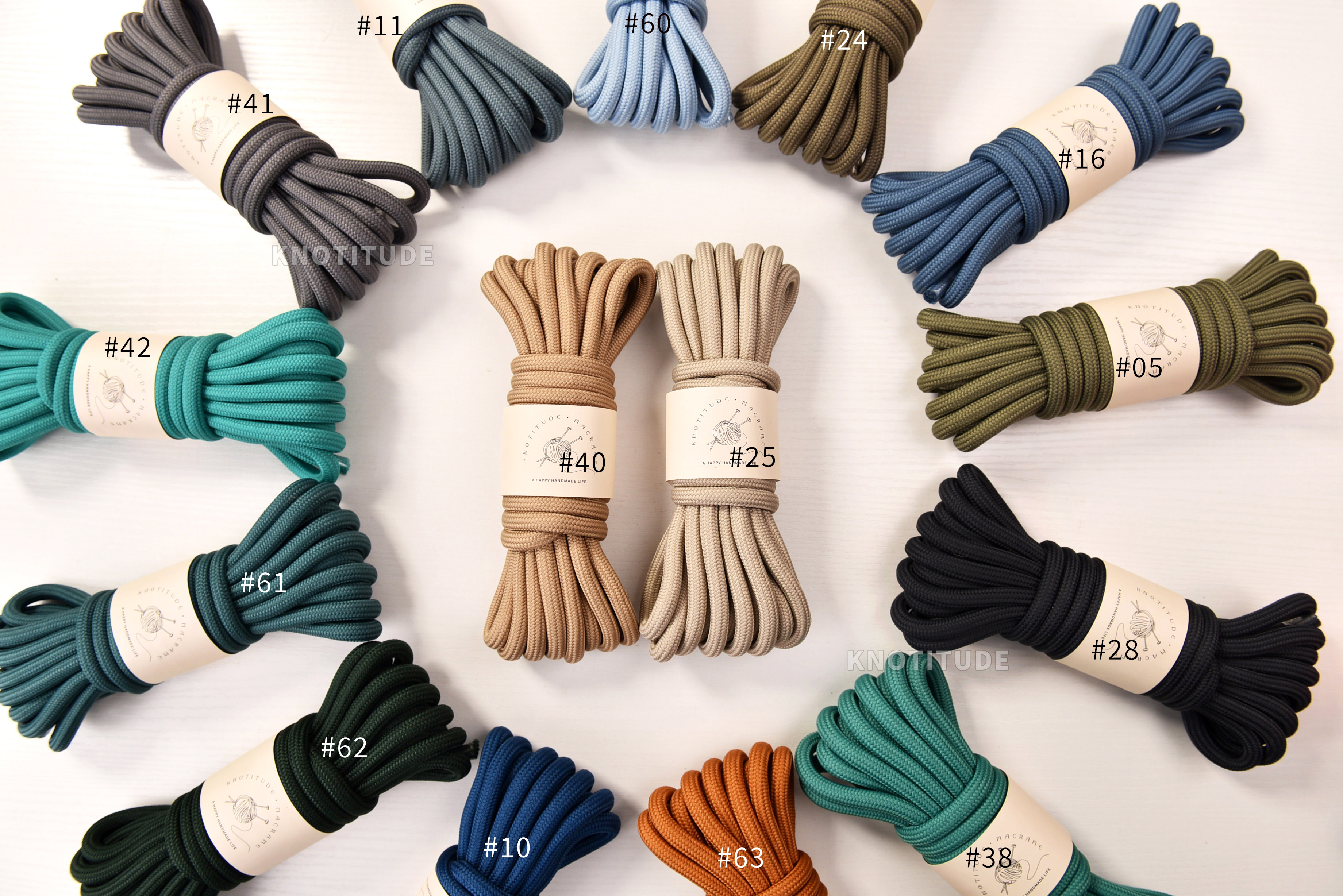 Polyester Braid Cord 5meters P - đánh giá và giá Macrame Cord Cotton