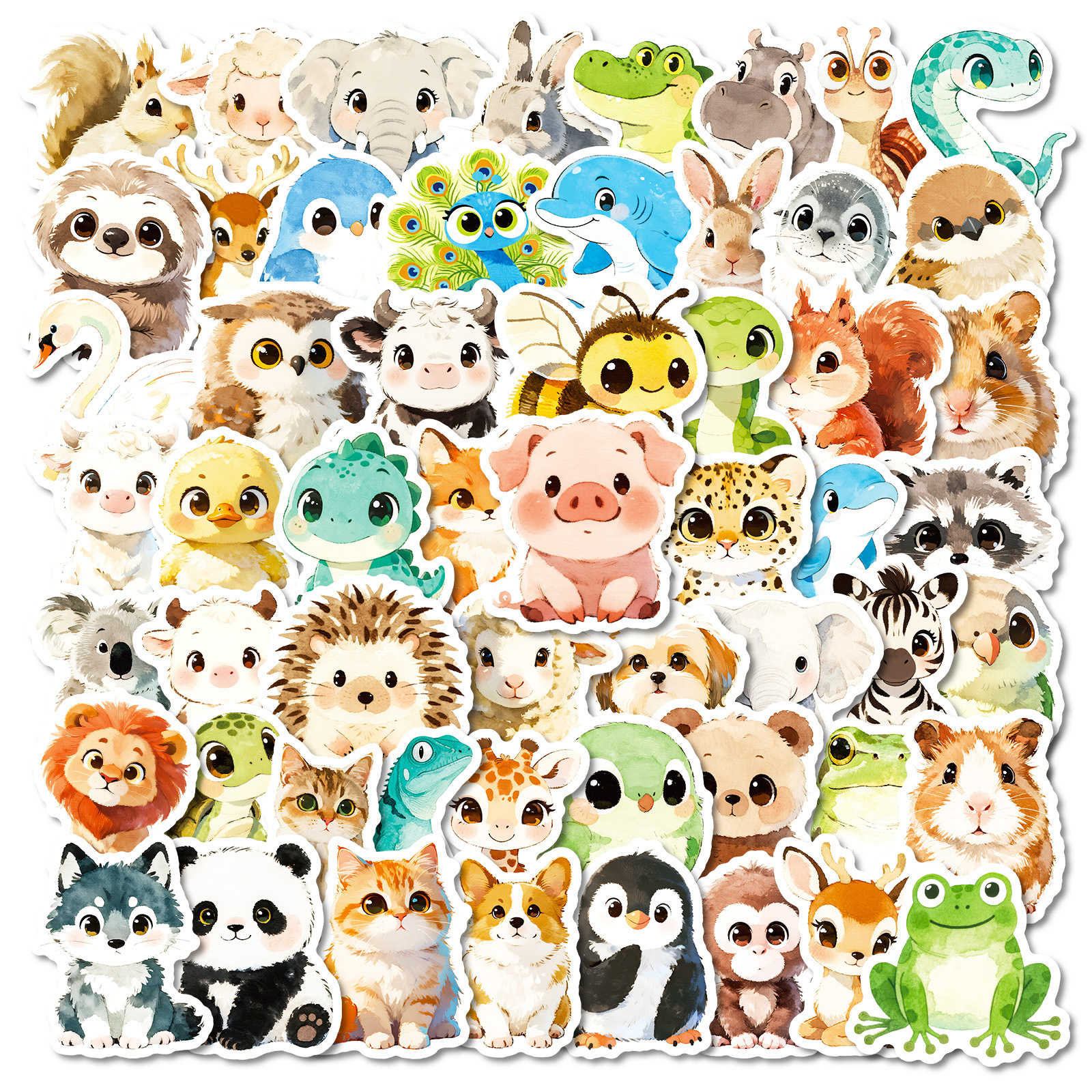56Pcs Cute Animal Cartoon Graf - đánh giá và giá Art Craft 3 Year Old