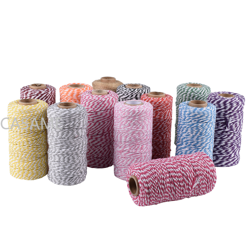 Multiple Colorful Thread Cord  - đánh giá và giá Macrame Cord Cotton