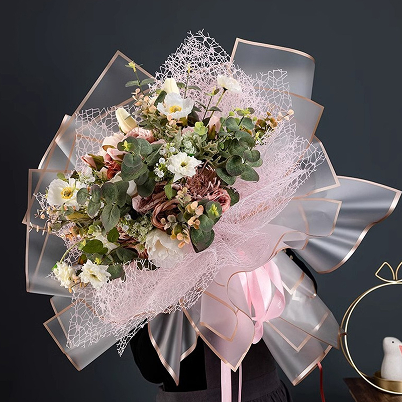 20-Pack Gold Edge Flower Wrapp - đánh giá và giá Art Craft Items