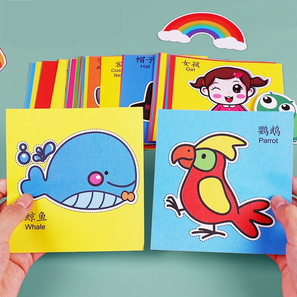 90 Sheets Kids Paper Cutting B - đánh giá và giá Art And Craft Vegetable