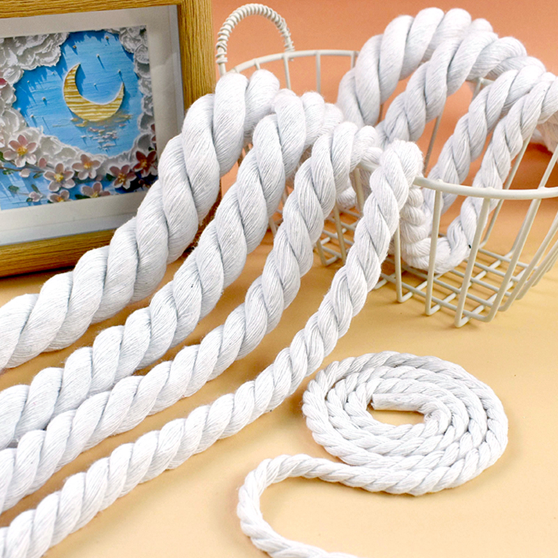 5/10M 5-20mm White Cotton Twis - đánh giá và giá Macrame Cord Cotton
