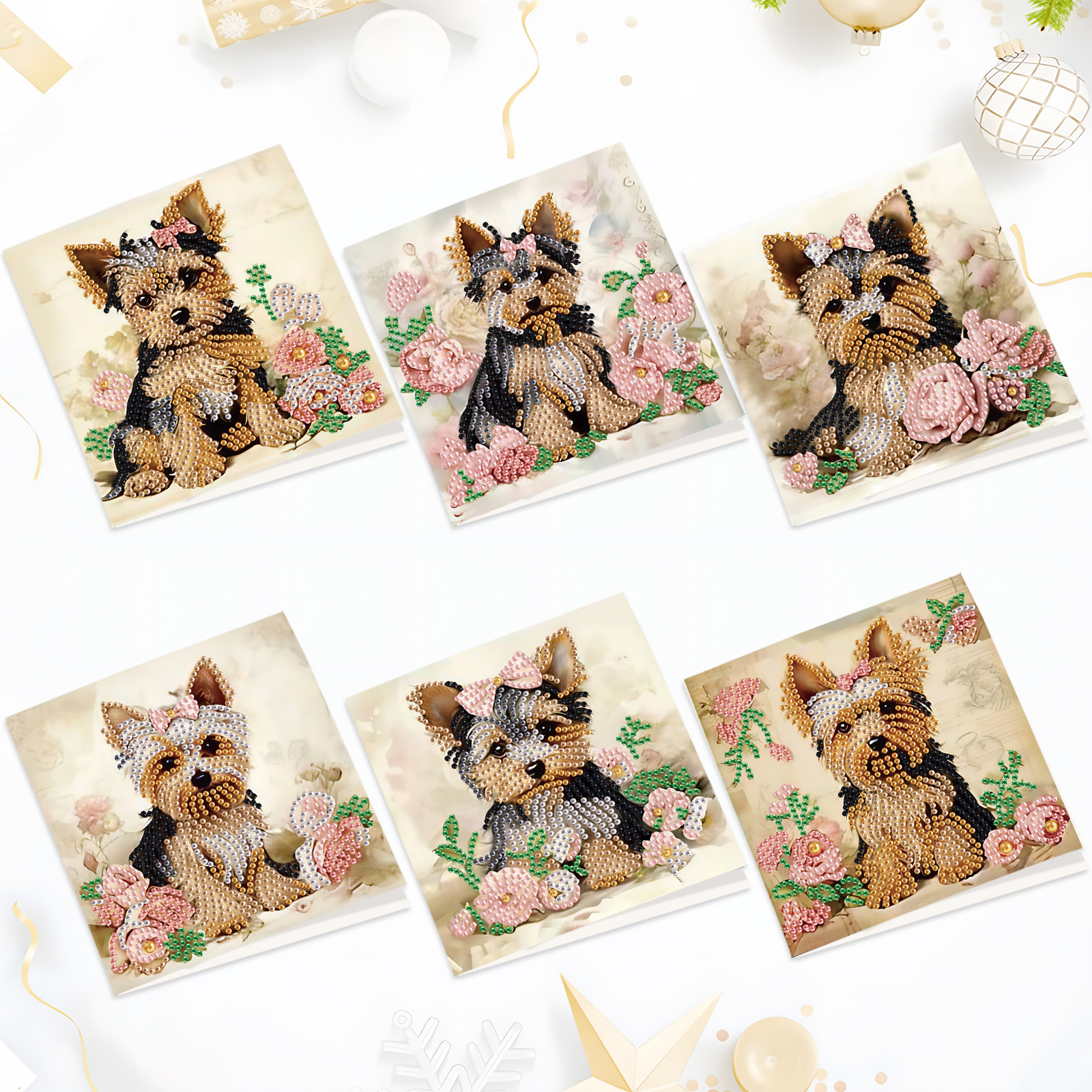6Pcs Diamond Painting Greeting - đánh giá và giá Art Craft Kits