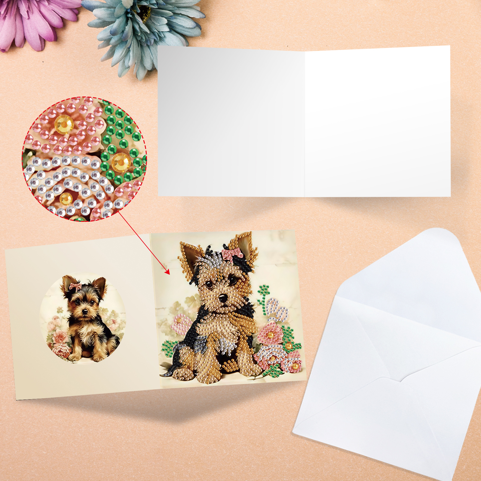 6Pcs Diamond Painting Greeting - đánh giá và giá Art Craft Kits