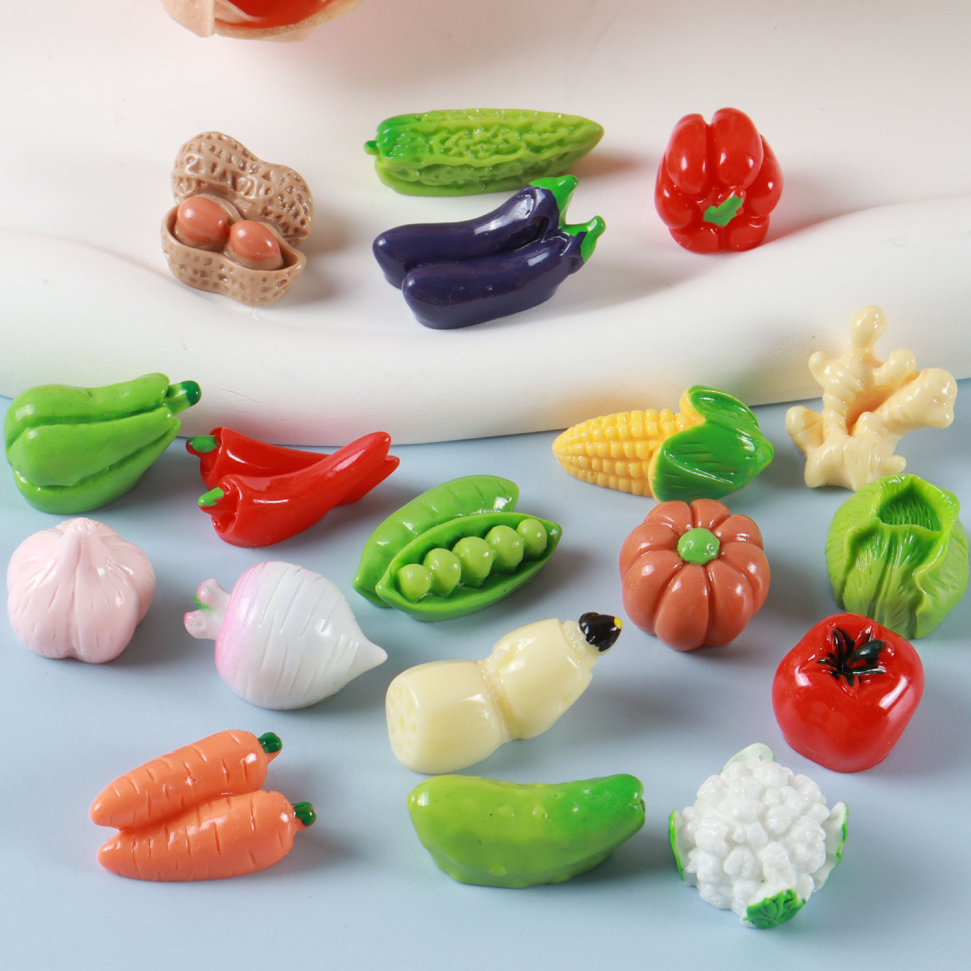 10pcs Vegetable Figurines Mini - đánh giá và giá Art And Craft Vegetable