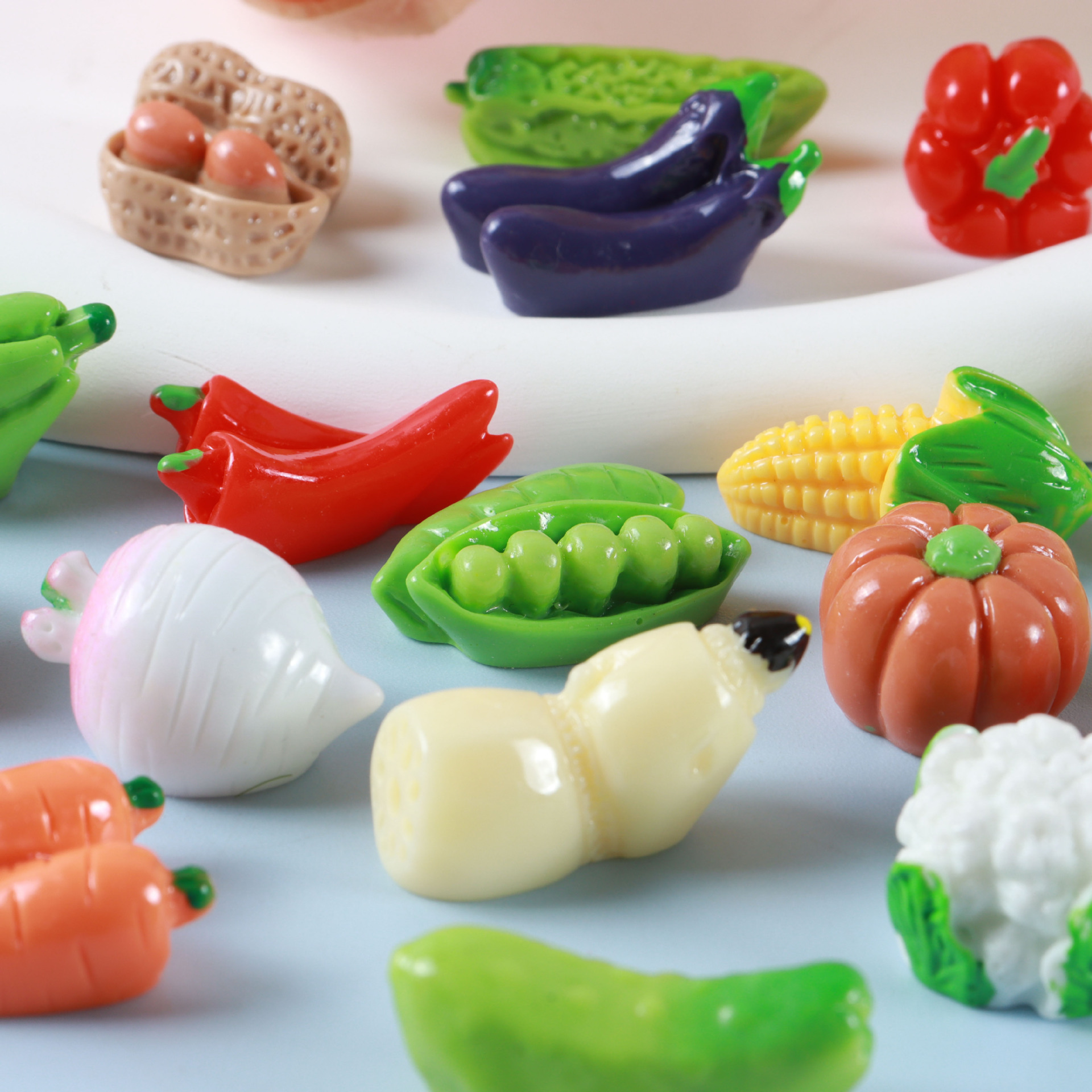 10pcs Vegetable Figurines Mini - đánh giá và giá Art And Craft Vegetable