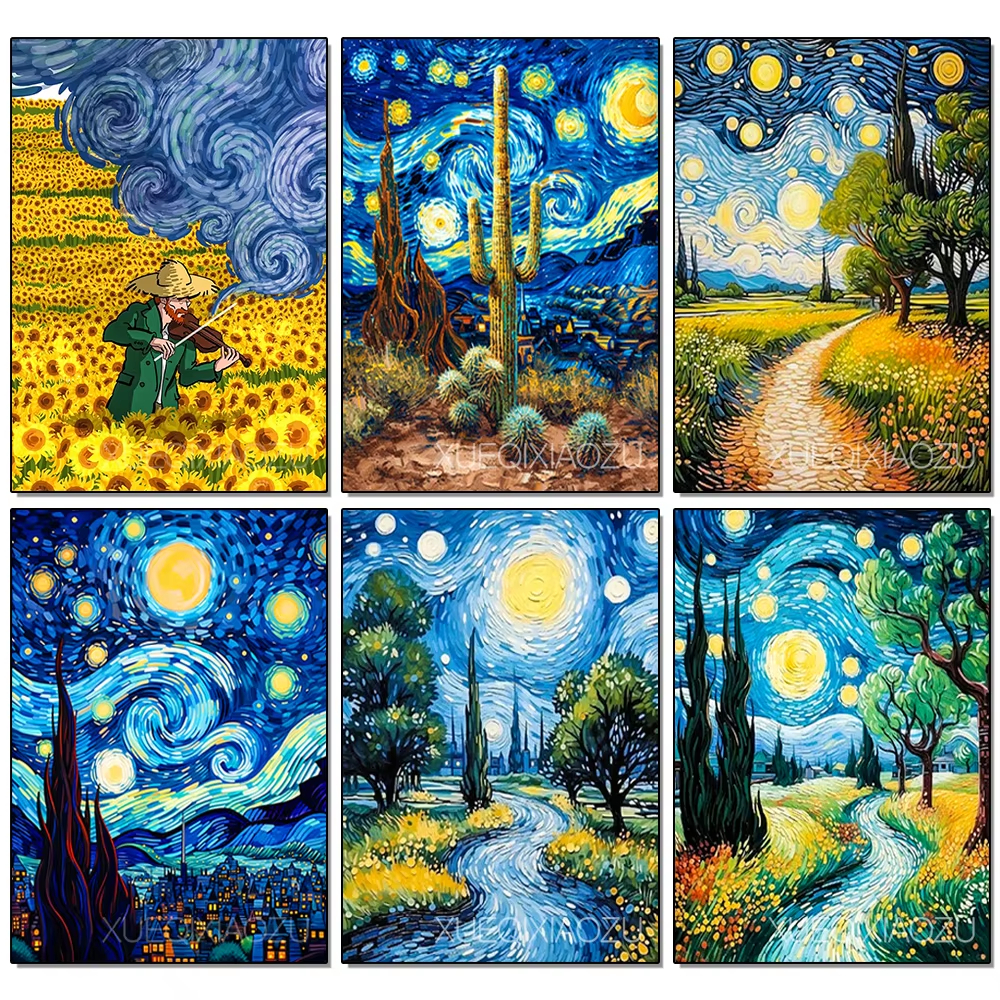 Van Gogh Diamond Art Painting  - đánh giá và giá Art Craft Night
