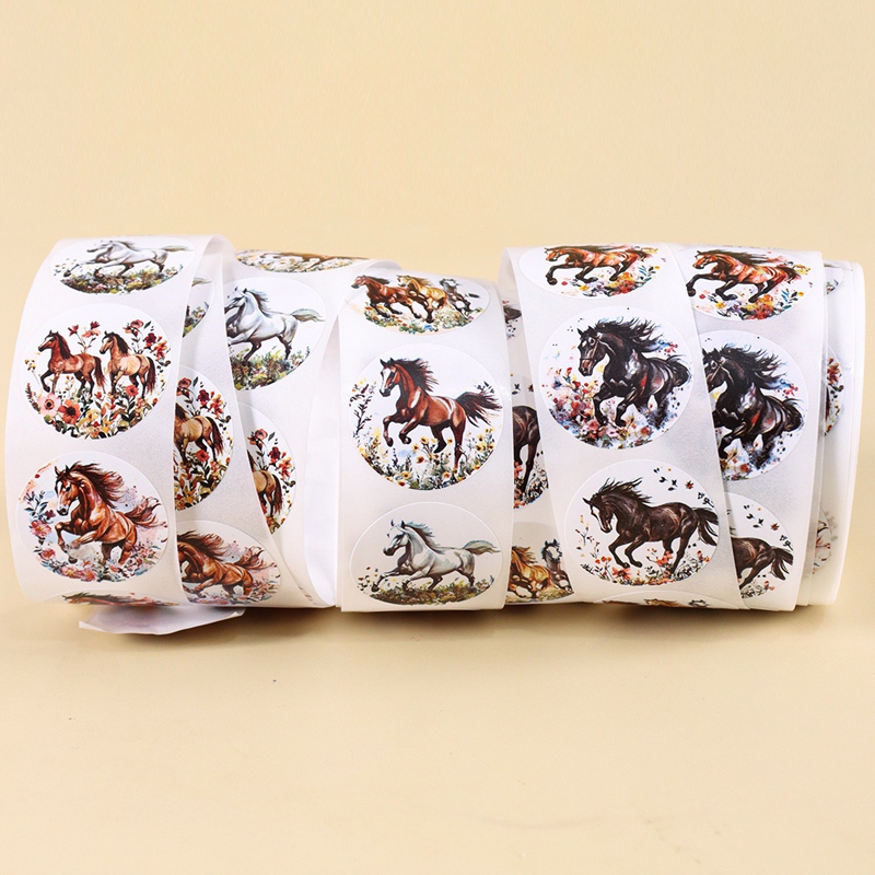 500pcs/Roll Horse Flower Stick - đánh giá và giá Art Craft Items