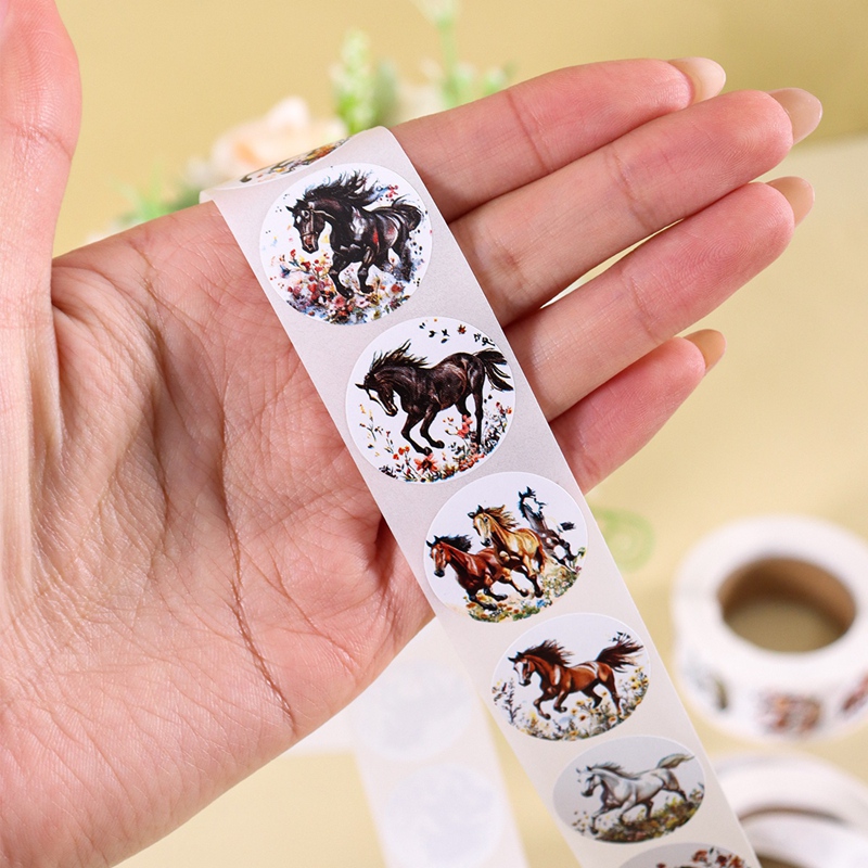 500pcs/Roll Horse Flower Stick - đánh giá và giá Art Craft Items
