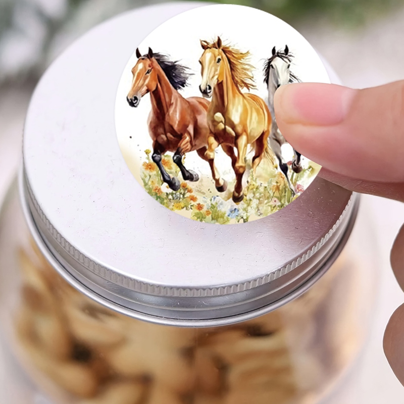 500pcs/Roll Horse Flower Stick - đánh giá và giá Art Craft Items