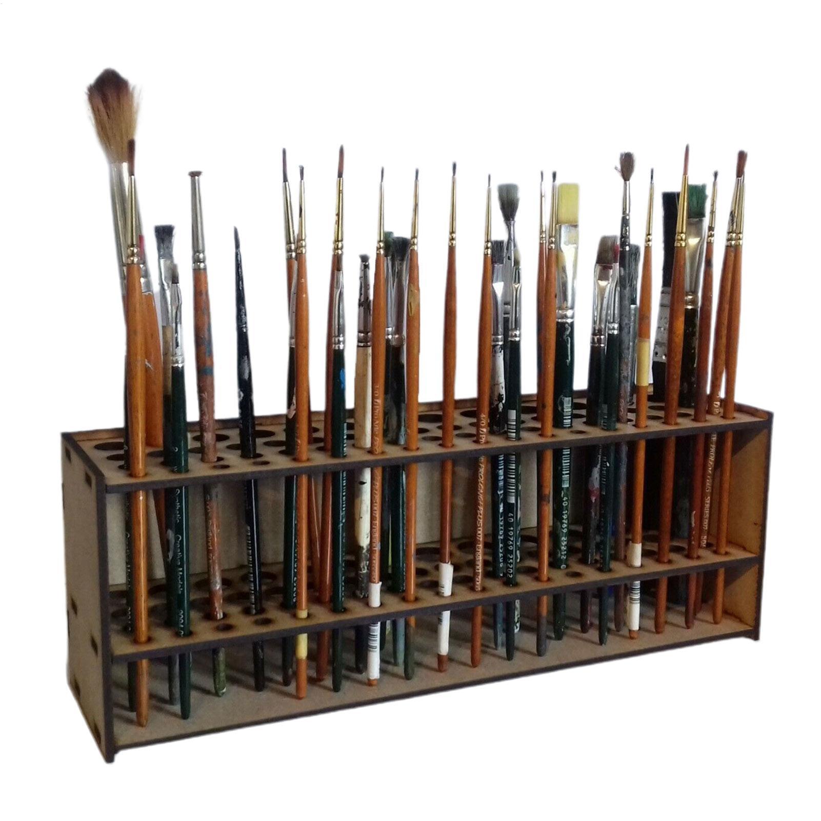 Paint Brush Holder 67-Slot Dou - đánh giá và giá Craft And Art Difference