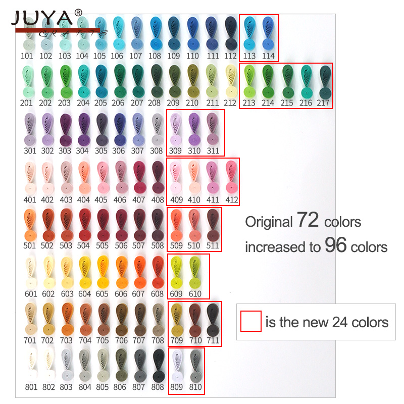 JUYA Tant Paper Quilling Set w - đánh giá và giá Quilling Paper Strips