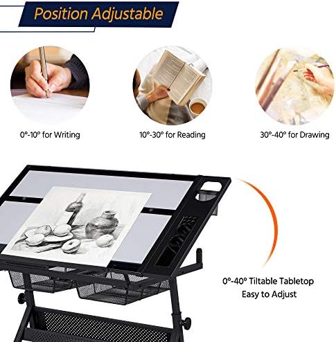 Drafting Table w/Stool Height  - đánh giá và giá Art & Craft Toys For Kids