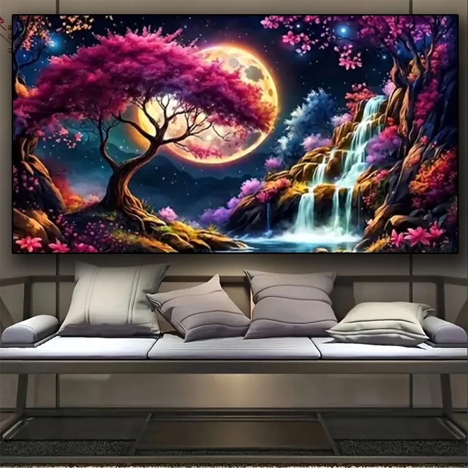 Diy Large Size Diamond Paintin - đánh giá và giá Art Craft Night