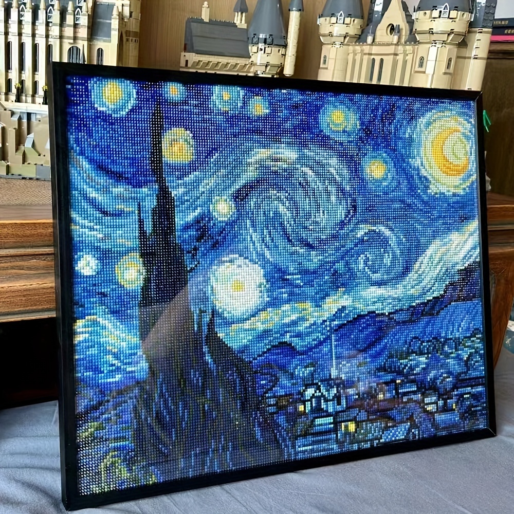 1PC frameless Van Gogh Starry  - đánh giá và giá Art Craft Night