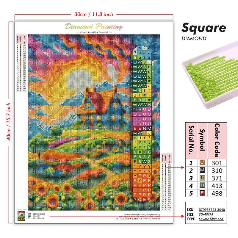 1PC frameless Van Gogh Starry  - đánh giá và giá Art Craft Night