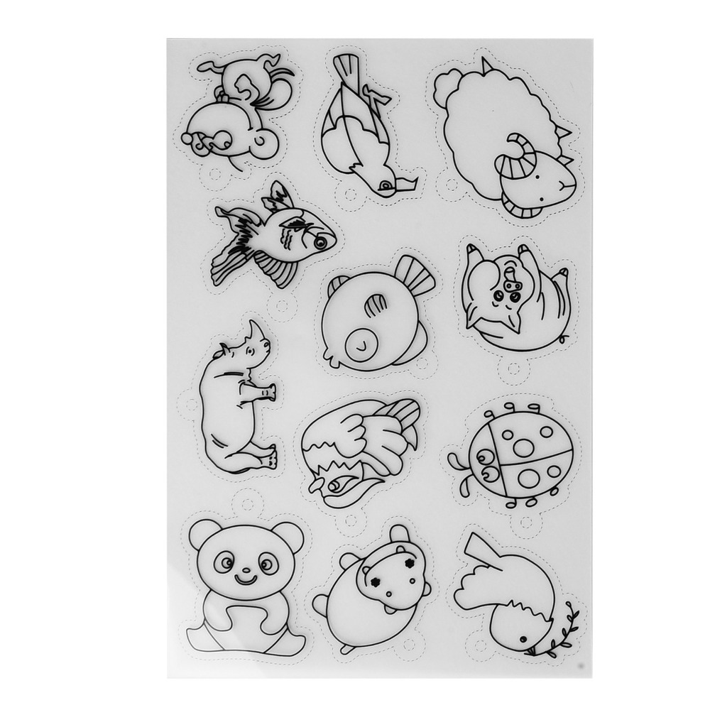 8 PCS Cute Animal Heat Shrink  - đánh giá và giá Craft And Art Difference
