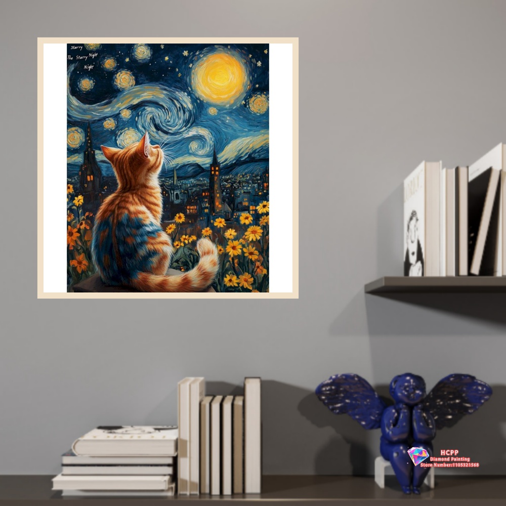 Cat Animal Diamond Painting Ki - đánh giá và giá Art Craft Night