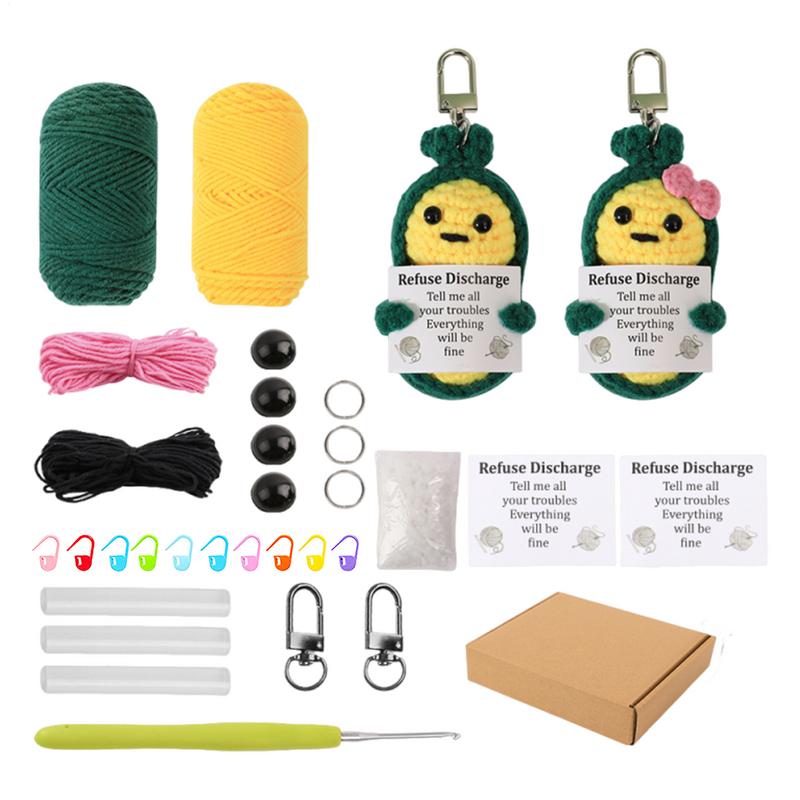 Beginner Crochet Kit Positive  - đánh giá và giá Art And Craft Vegetable