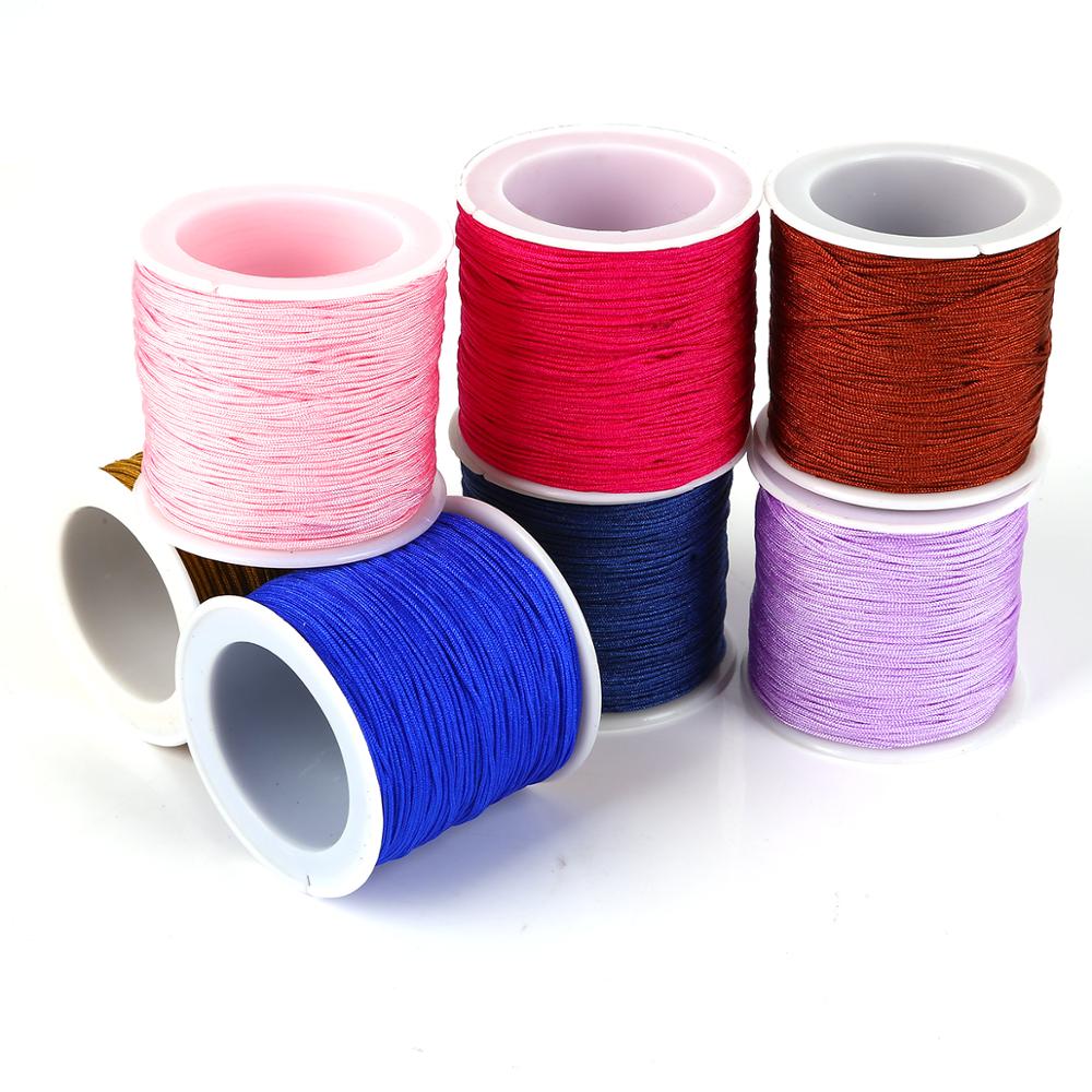 40m/lot 0.8mm Cotton Knotting  - đánh giá và giá Macrame Cord Cotton