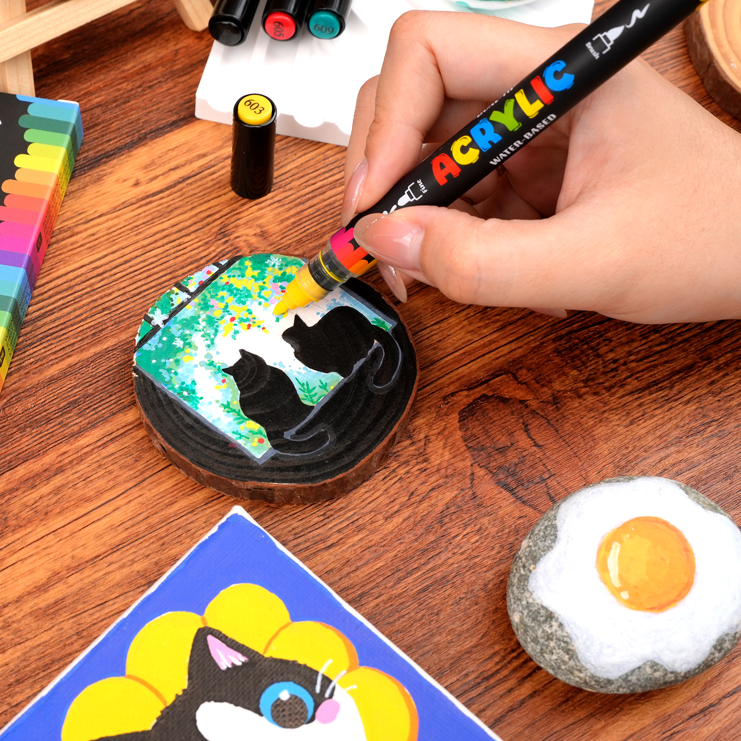 Dual-Tip Acrylic Marker Set, 1 - đánh giá và giá Art Craft Using Paper