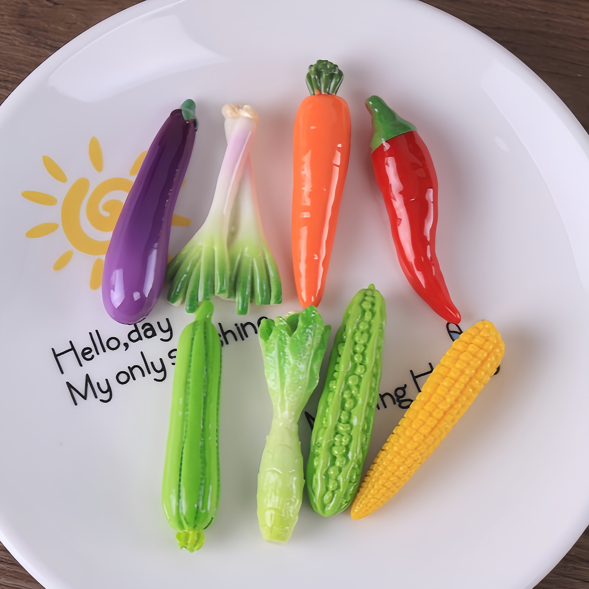 10Pcs Artificial Vegetable Fla - đánh giá và giá Art And Craft Vegetable