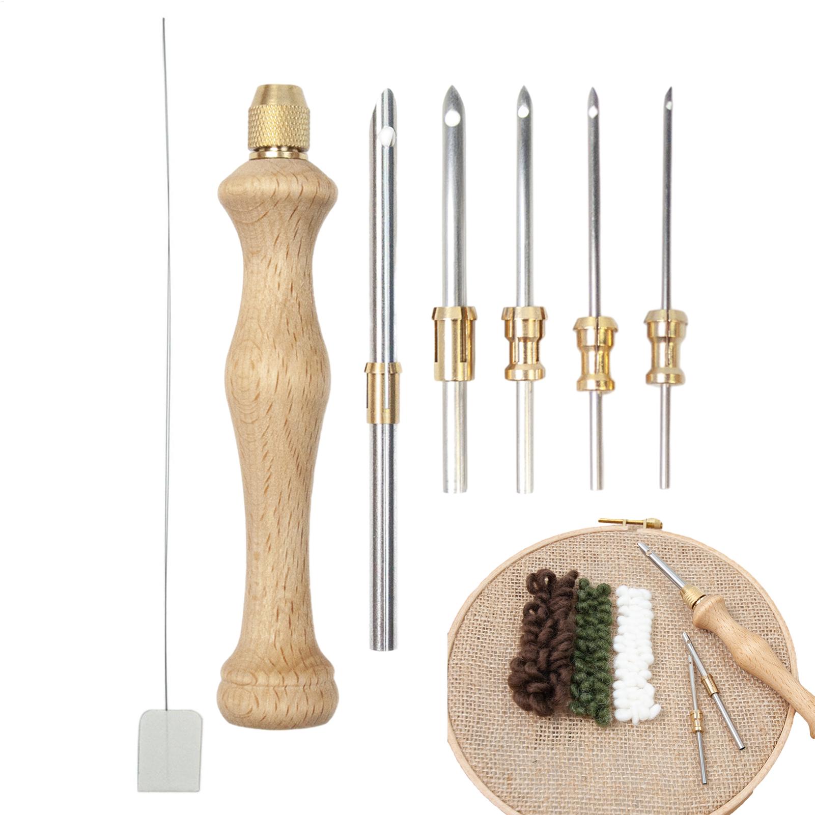 Punch Needle Tool Kit With Thr - đánh giá và giá Punch Needle Kit