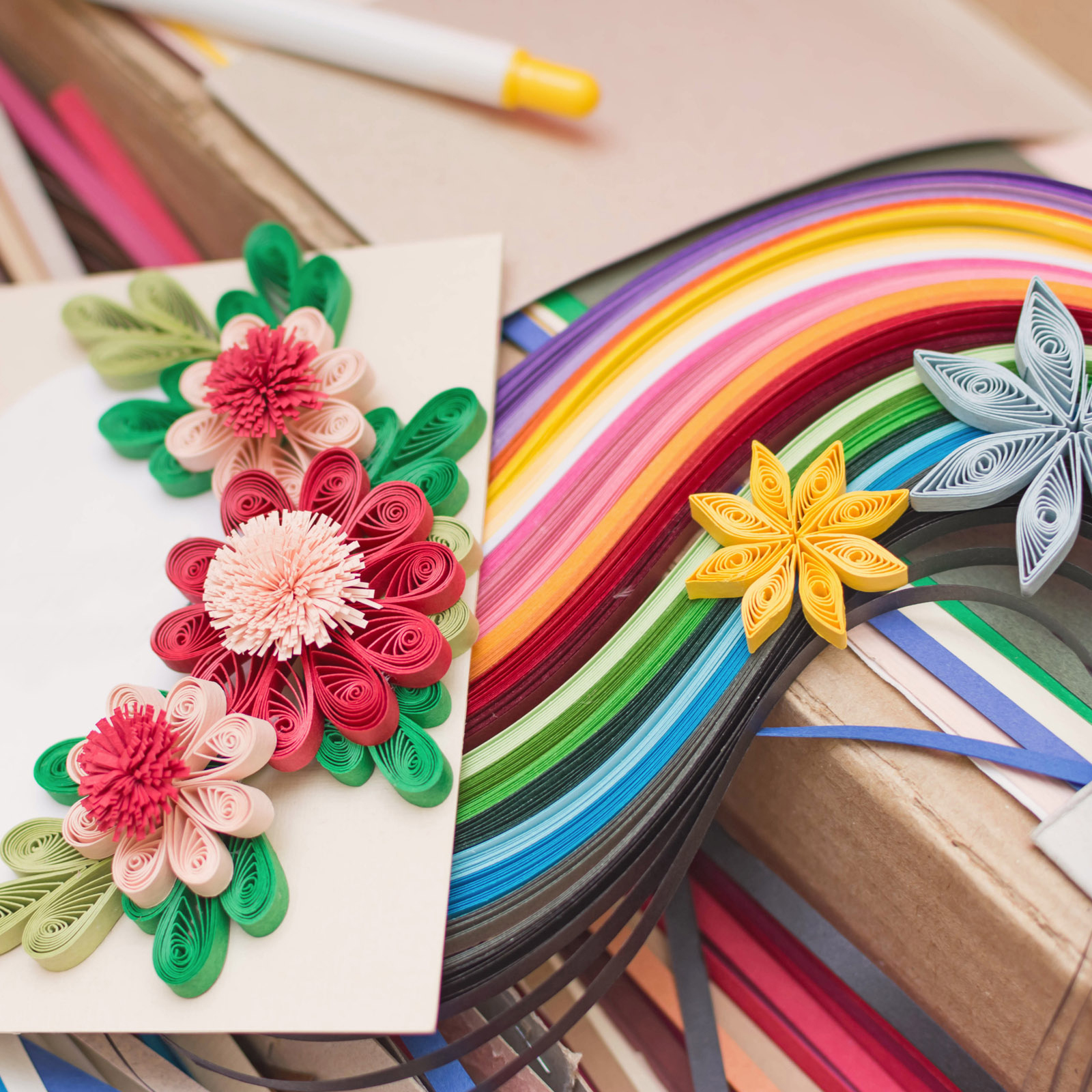 600/840pcs Quilling Strips Pap - đánh giá và giá Quilling Paper Strips