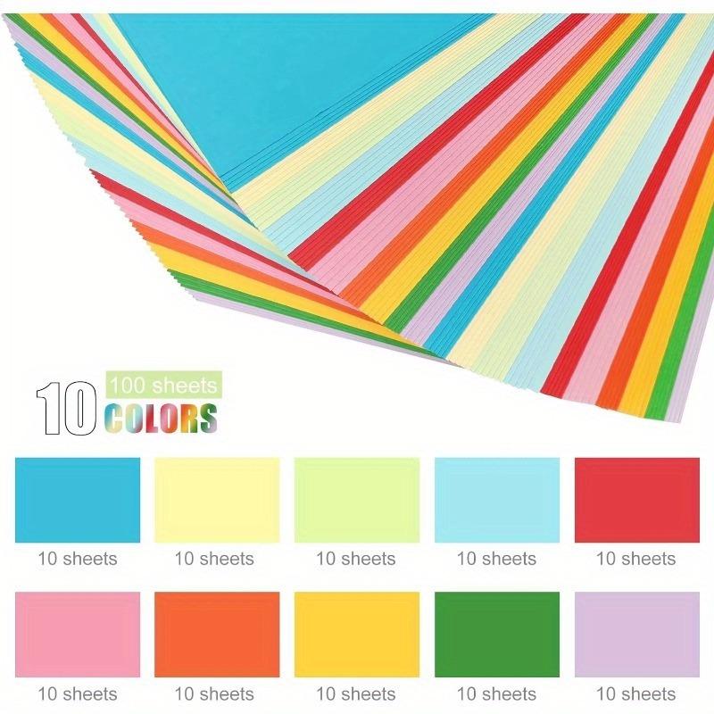 100Sheets A4 Colored Cardstock - đánh giá và giá Craft And Art Difference