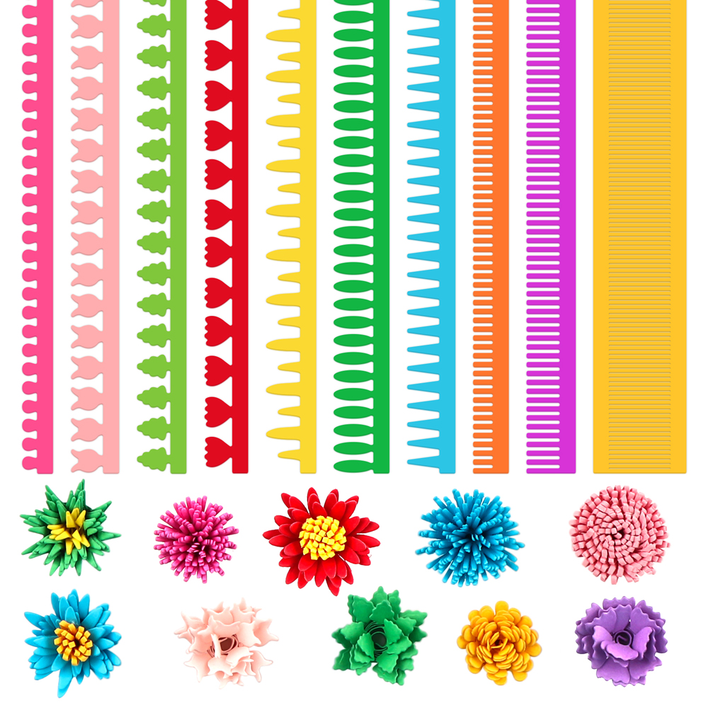 3D Spiral Flower Cutting Dies  - đánh giá và giá Quilling Paper Strips
