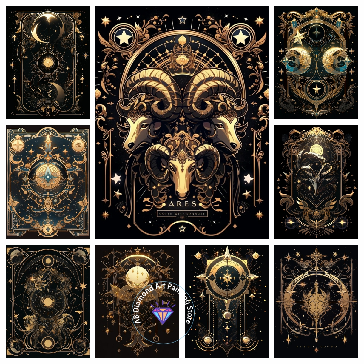 Constellation Tarot Card AB Di - đánh giá và giá Art Craft Night