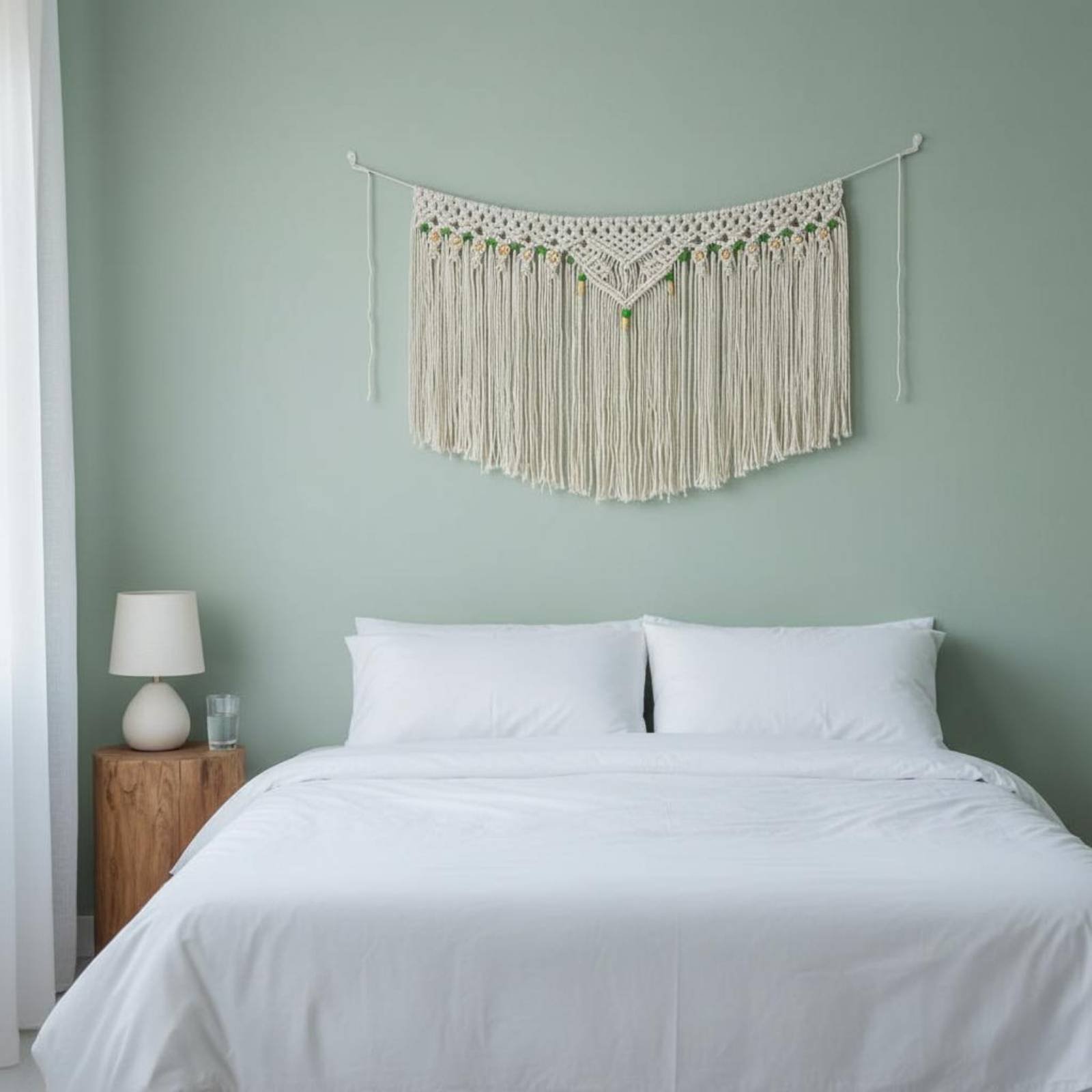 Tassel Wall Hanging Decorative - đánh giá và giá Macrame Cord Cotton