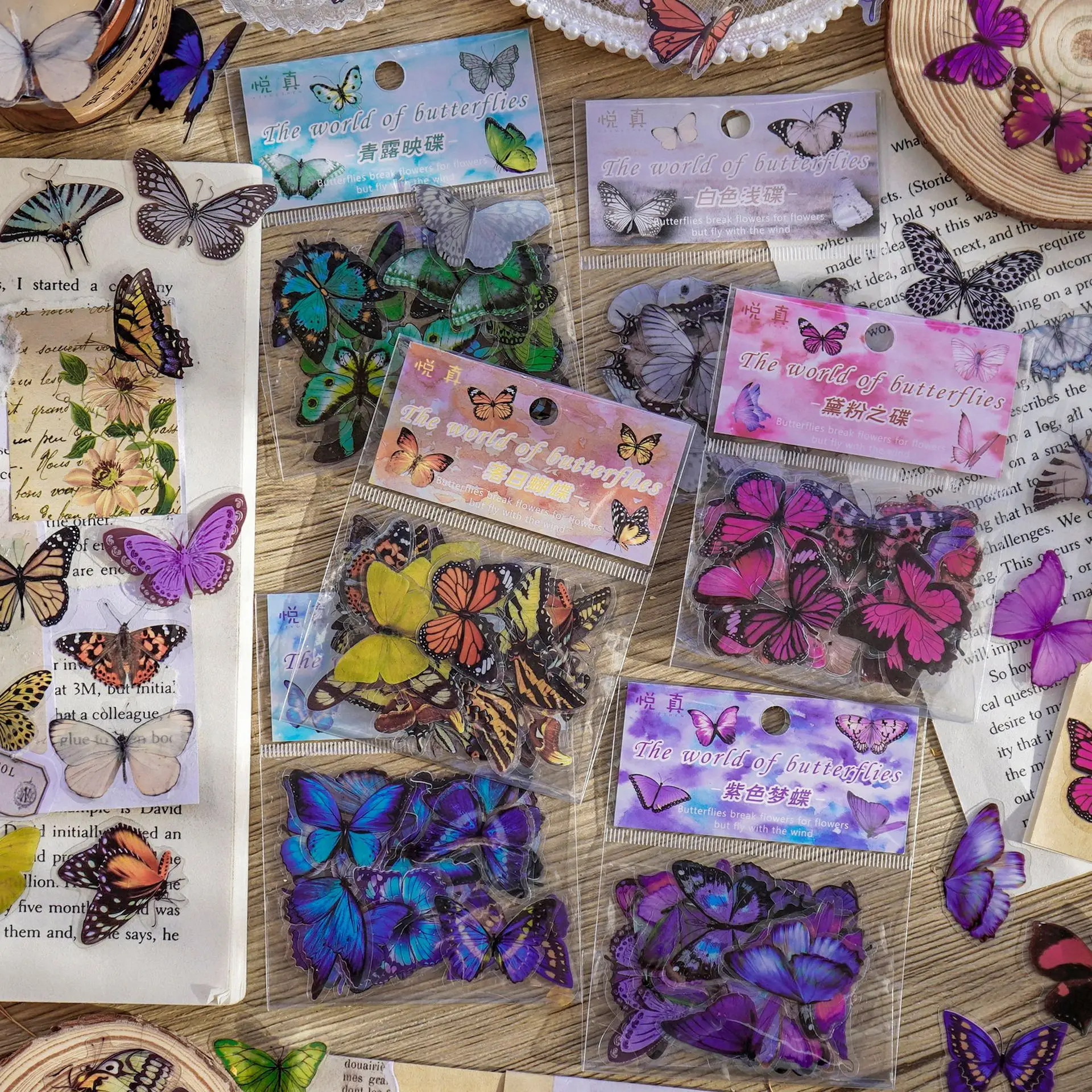Journamm 40pcs/pack Butterfly  - đánh giá và giá Art Craft 3 Year Old