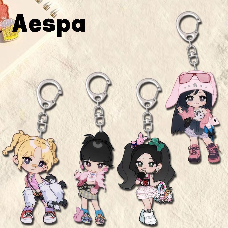4 Pcs Aespas Q Version Transpa - đánh giá và giá Art Craft Bag