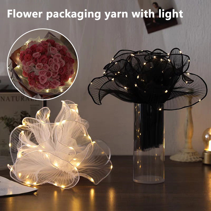 1Pcs LED Flower Wrapping Paper - đánh giá và giá Art Craft Items
