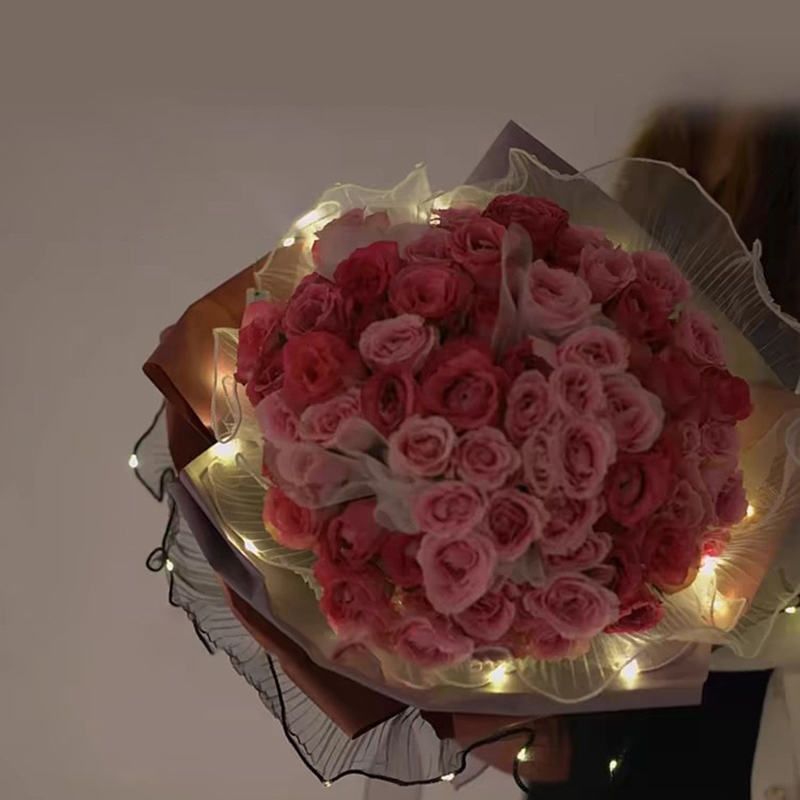 1Pcs LED Flower Wrapping Paper - đánh giá và giá Art Craft Items