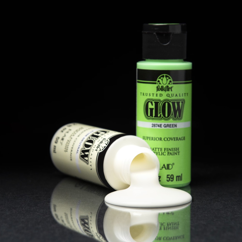 Glow in the Dark Acrylic Paint - đánh giá và giá Art Craft Night