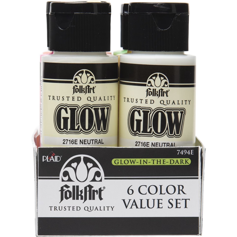 Glow in the Dark Acrylic Paint - đánh giá và giá Art Craft Night