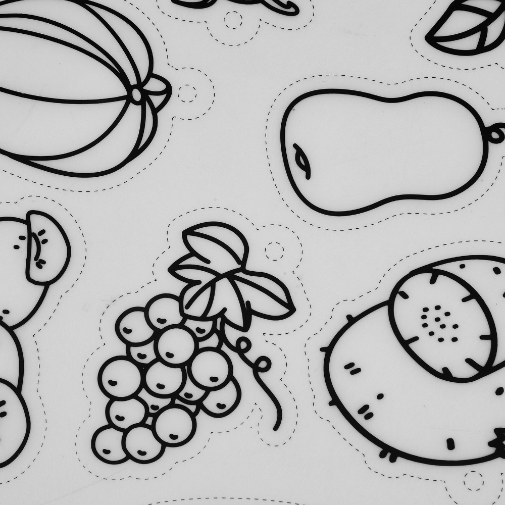 8pcs Fruit Vegetable Pattern H - đánh giá và giá Art And Craft Vegetable