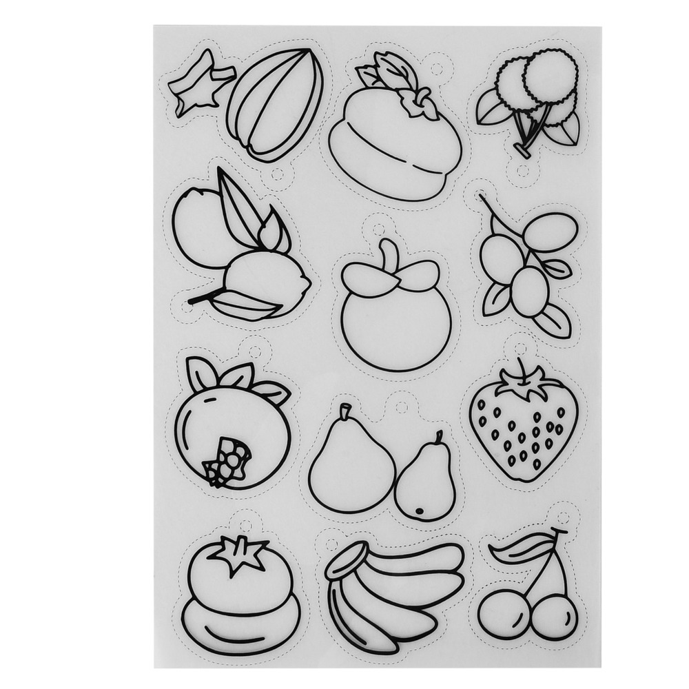 8pcs Fruit Vegetable Pattern H - đánh giá và giá Art And Craft Vegetable