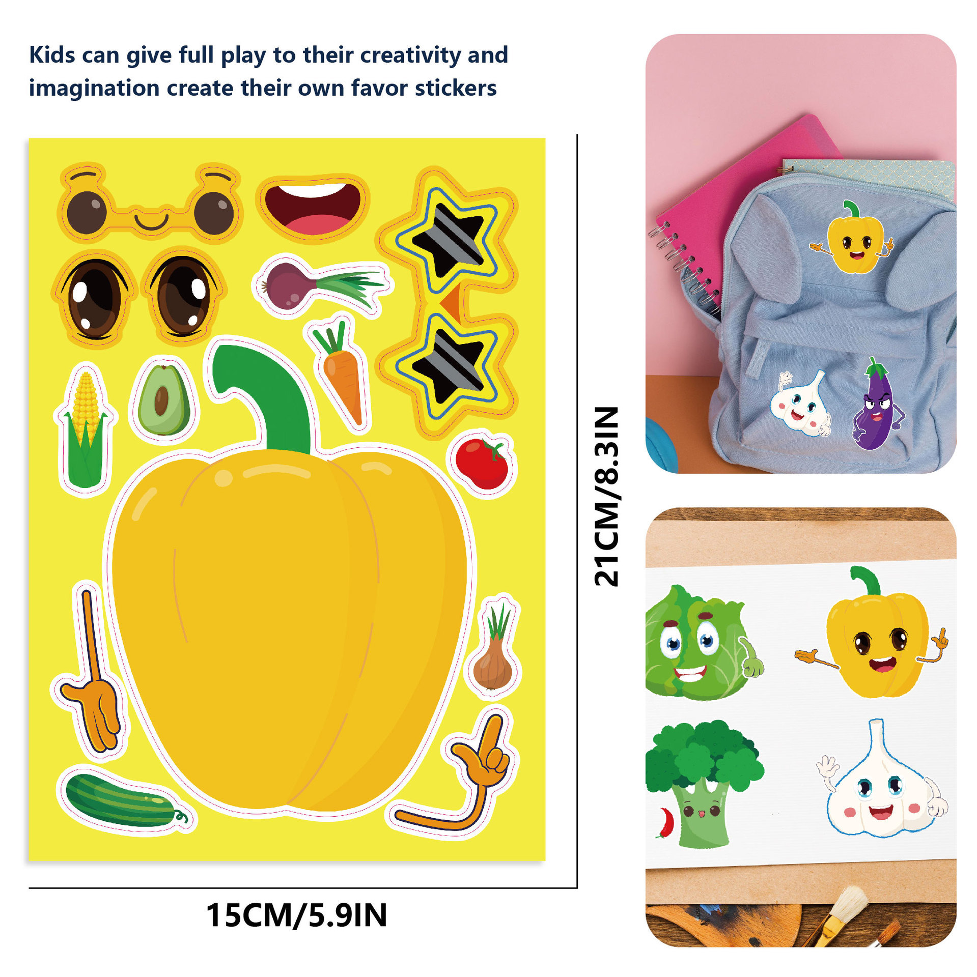 16Sheets Make Your Own Fruits  - đánh giá và giá Art And Craft Vegetable
