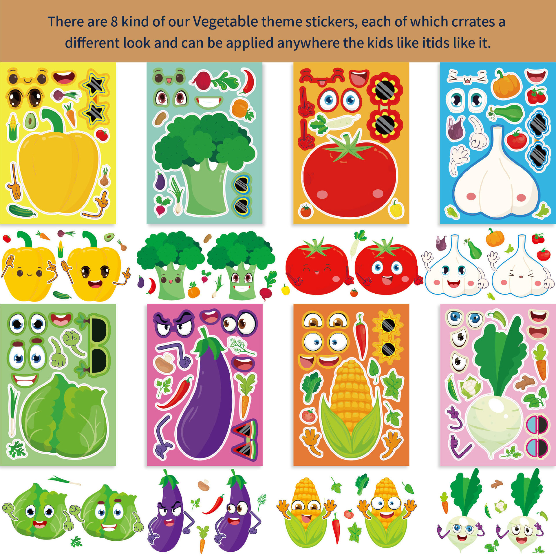 16Sheets Make Your Own Fruits  - đánh giá và giá Art And Craft Vegetable