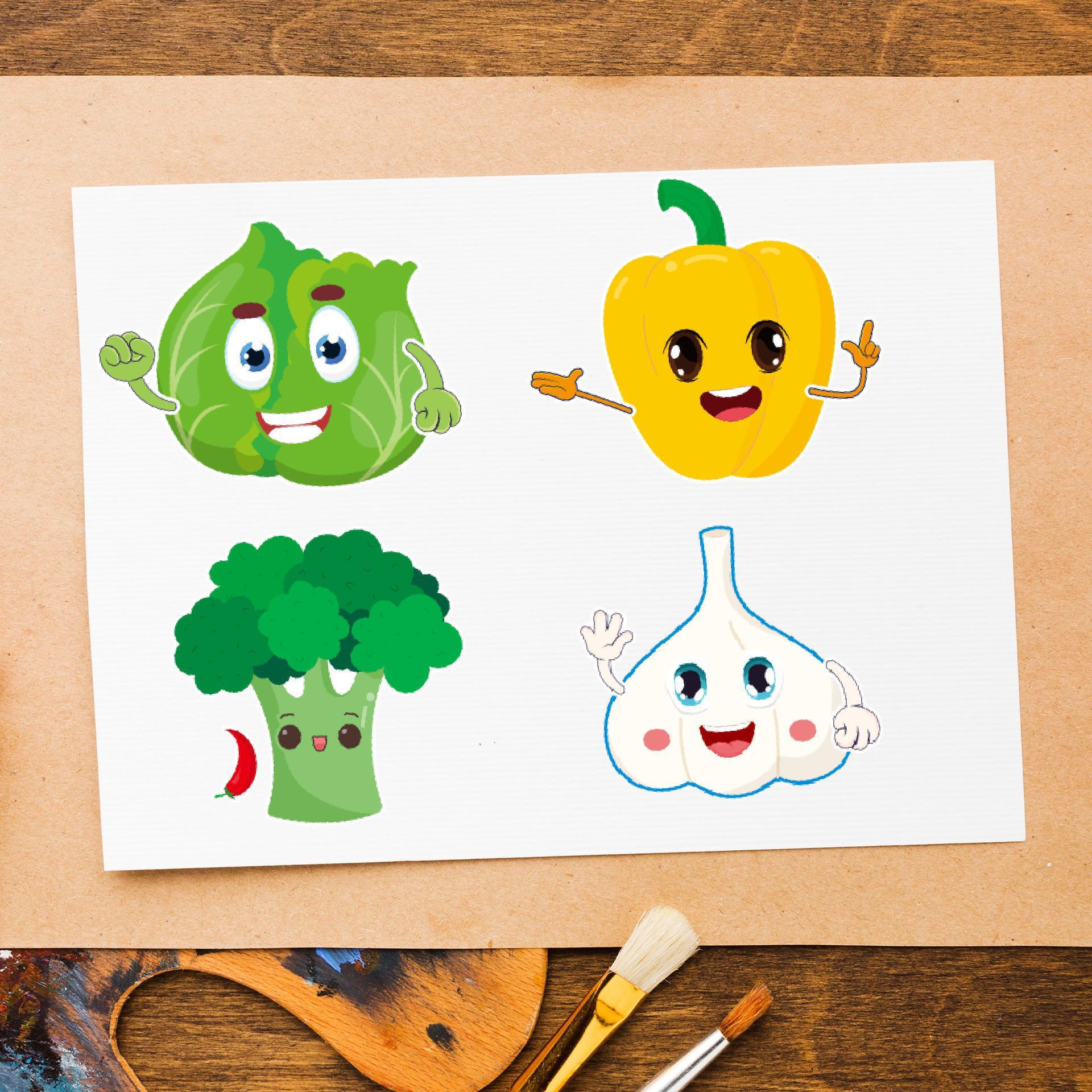16Sheets Make Your Own Fruits  - đánh giá và giá Art And Craft Vegetable