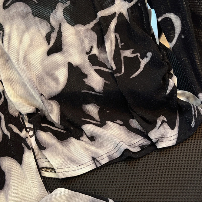 Long Sleeve T-shirts Women Tie - đánh giá và giá Silk Painting Dye