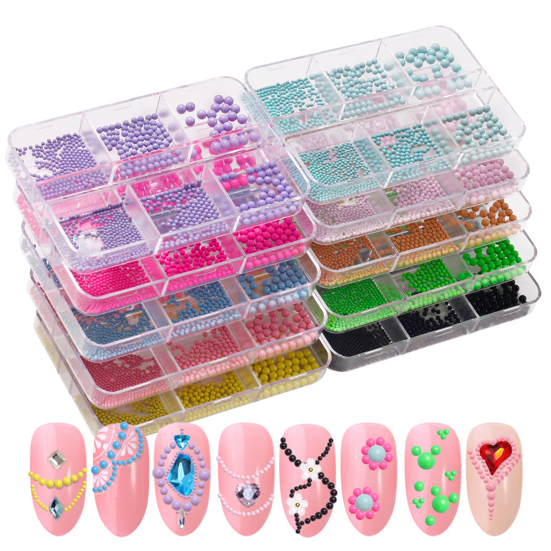 6 Different Sizes Nail Art Ste - đánh giá và giá Craft And Art Difference