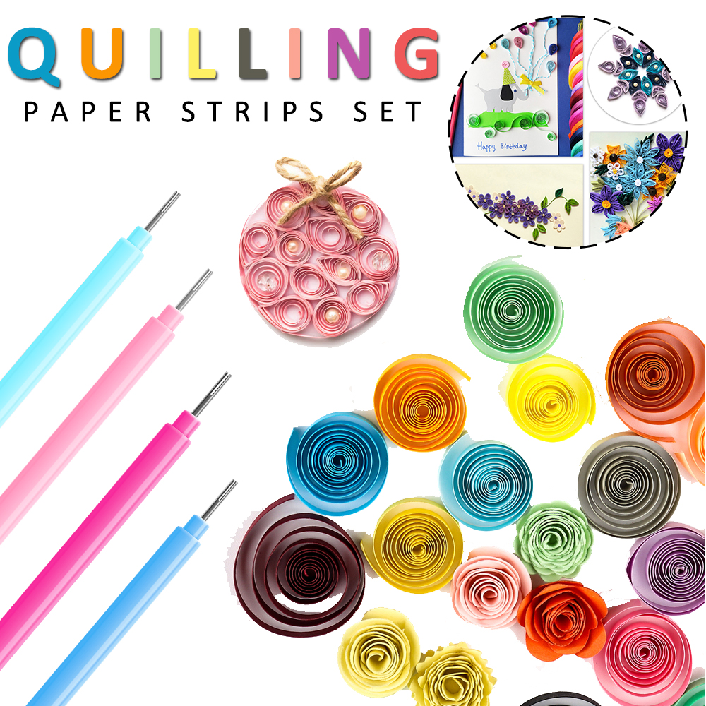 Colorful 100pcs/pack Quilling  - đánh giá và giá Quilling Paper Strips